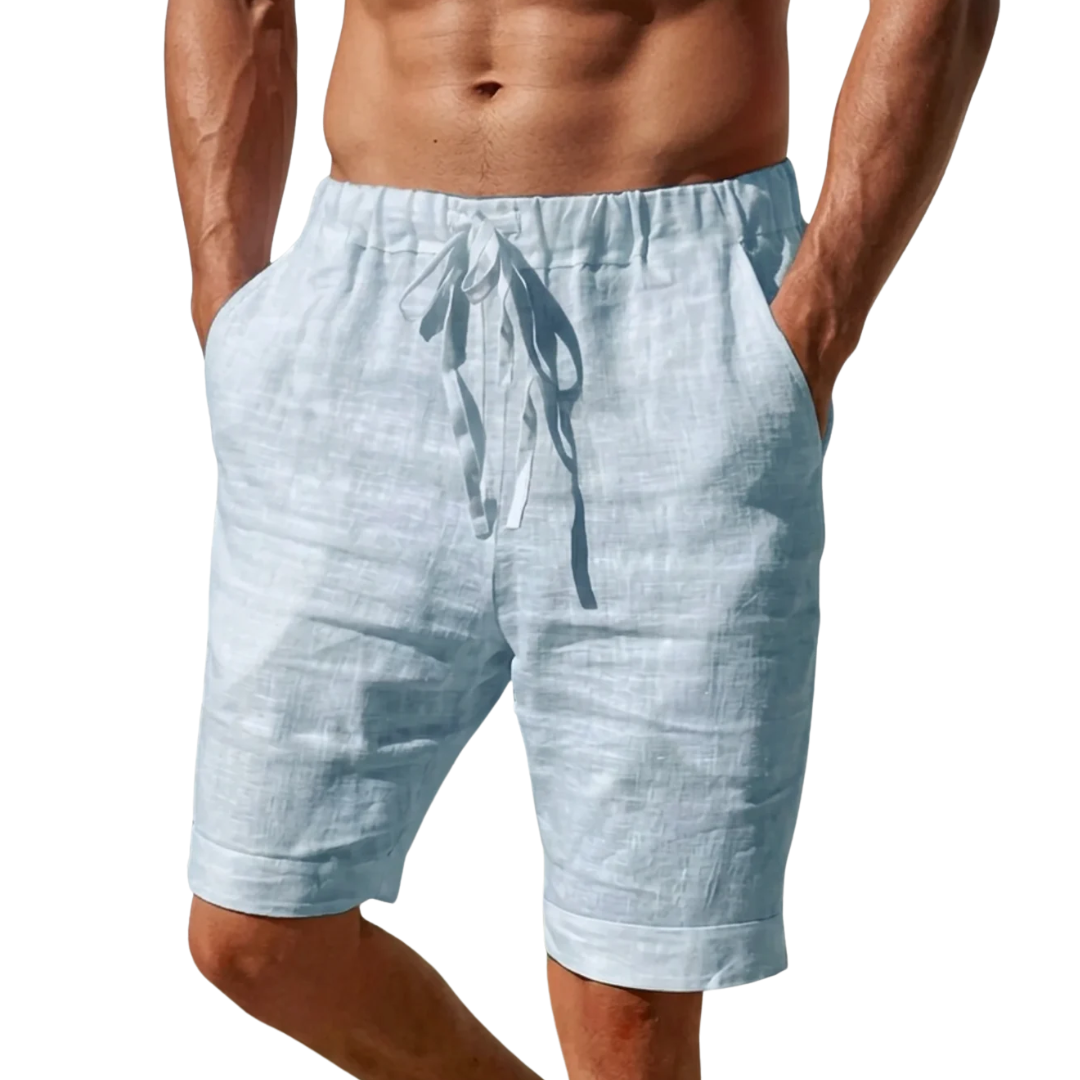 Coastal Ease Linen Shorts
