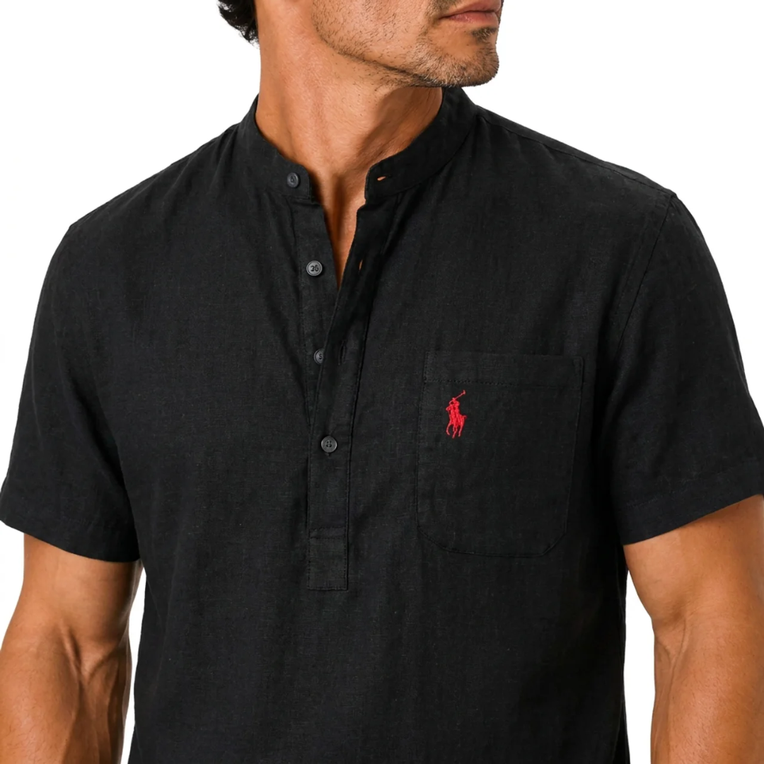 Buy 1 get 1 FREE | Linen Polo Shirt