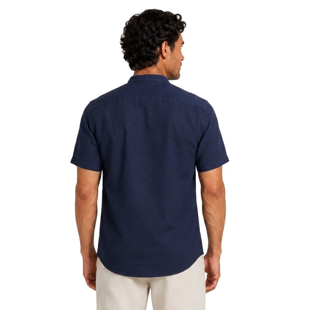 Buy 1 get 1 FREE | Linen Polo Shirt
