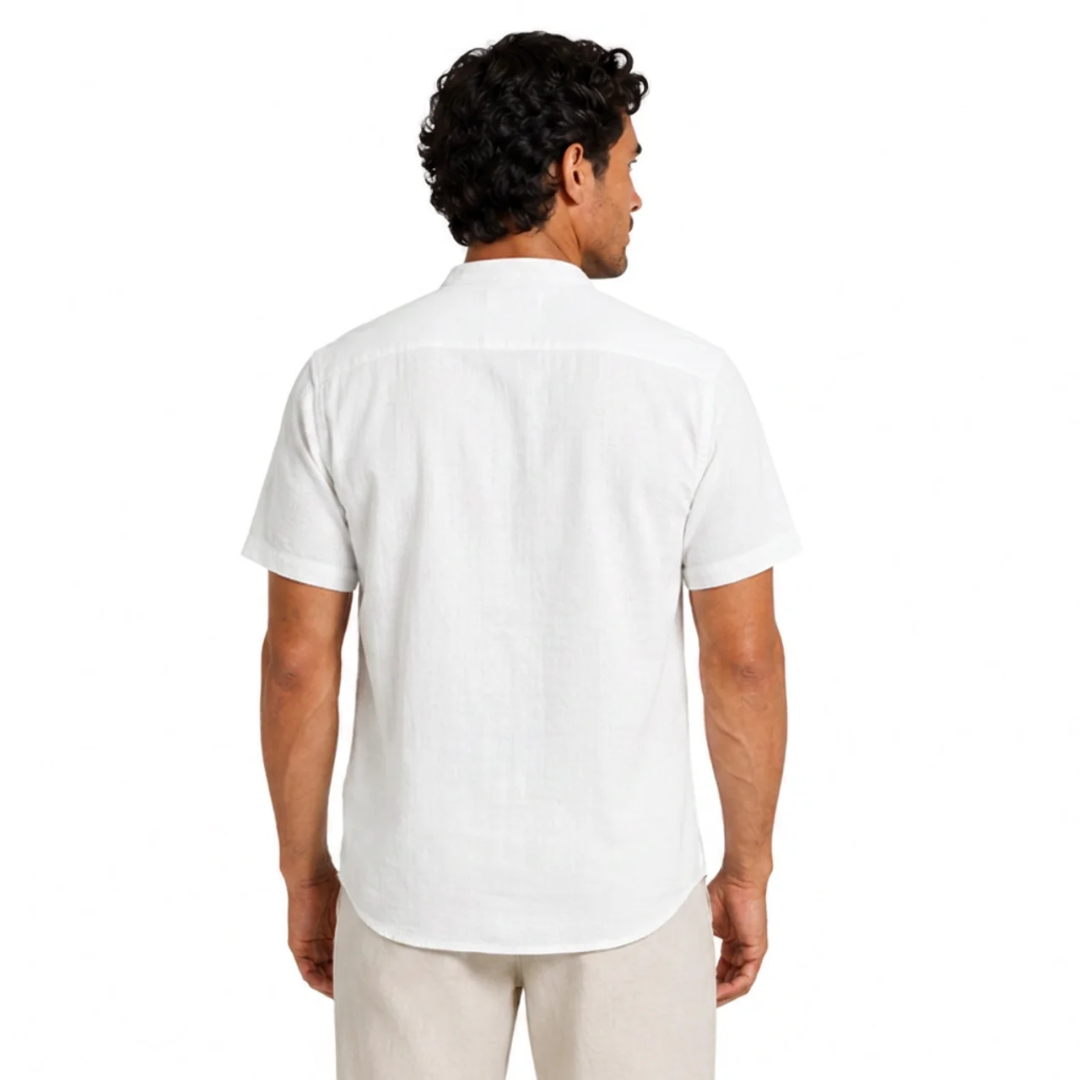 Buy 1 get 1 FREE | Linen Polo Shirt