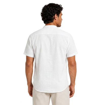 Buy 1 get 1 FREE | Linen Polo Shirt