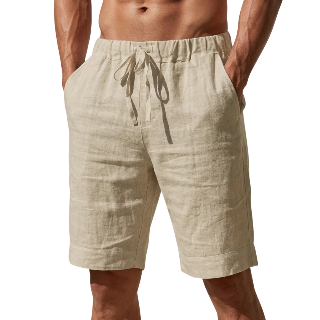 Coastal Ease Linen Shorts