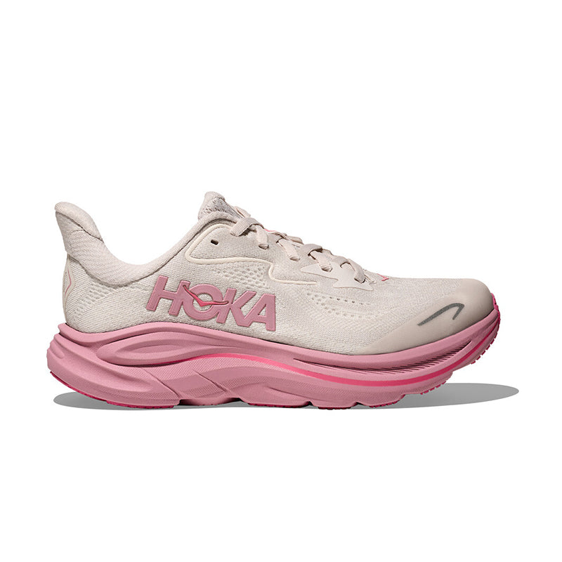 Hoka Clifton 10 White Pink – Running Shoes