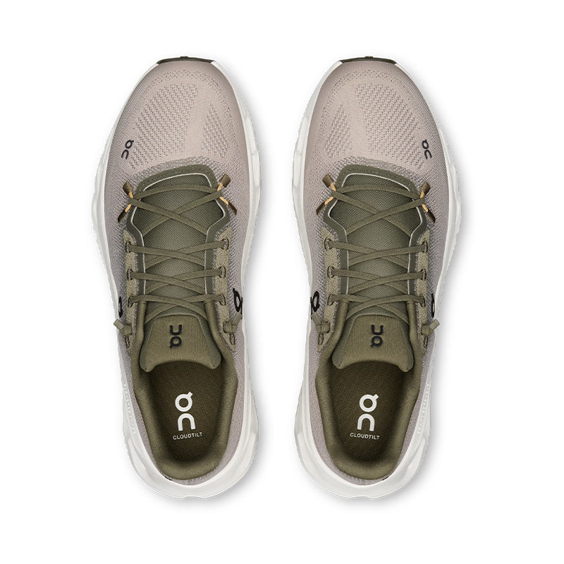 On Cloudtilt Olive Desert – Platform Sneakers
