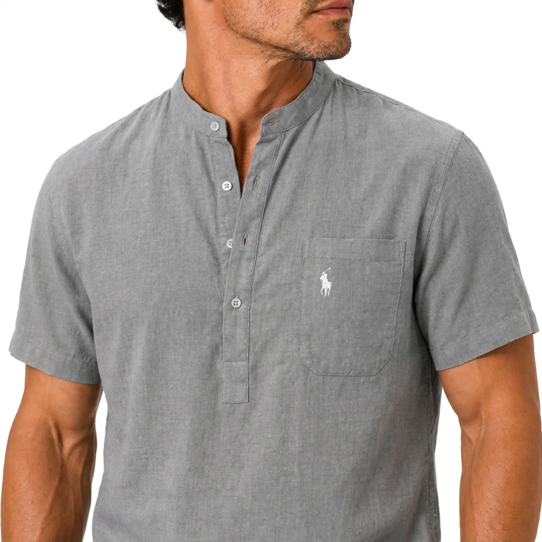 Buy 1 get 1 FREE | Linen Polo Shirt