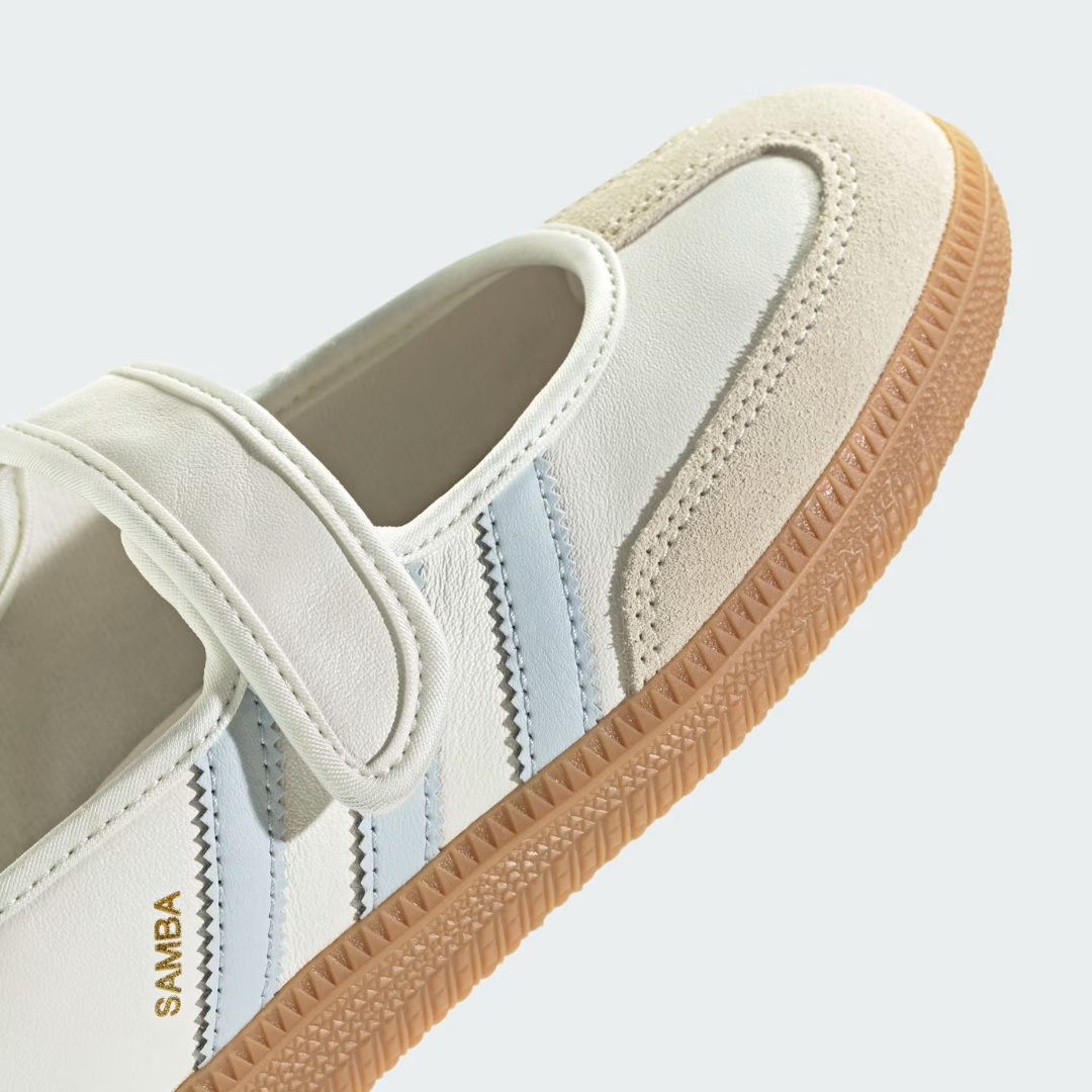 Adidas Samba Jane White Black Stripe – Sneakers
