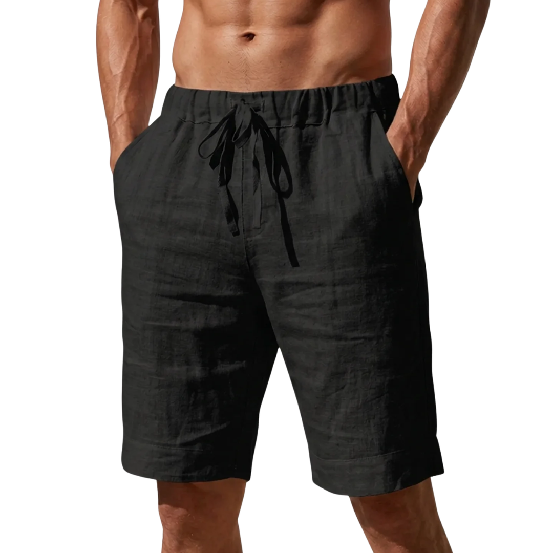 Coastal Ease Linen Shorts