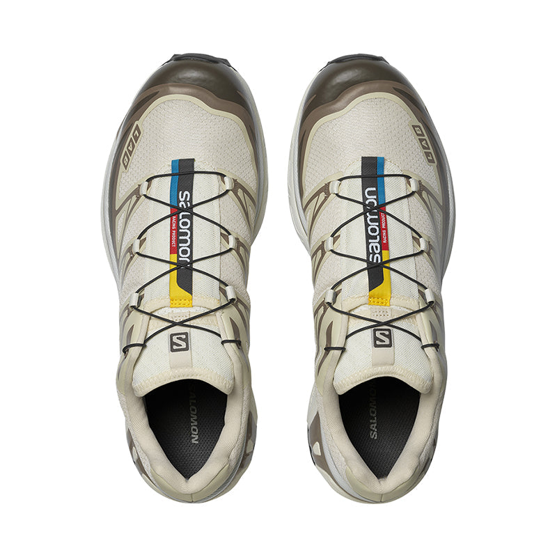 Salomon XT-6 Almond Milk Portabella – Trail Sneakers