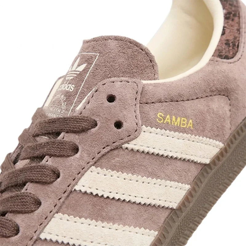 Adidas Samba OG Snake Print Earth Strata – Sneakers