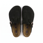 Birkenstock Boston Soft Suede Clog – Unisex Suede Clogs