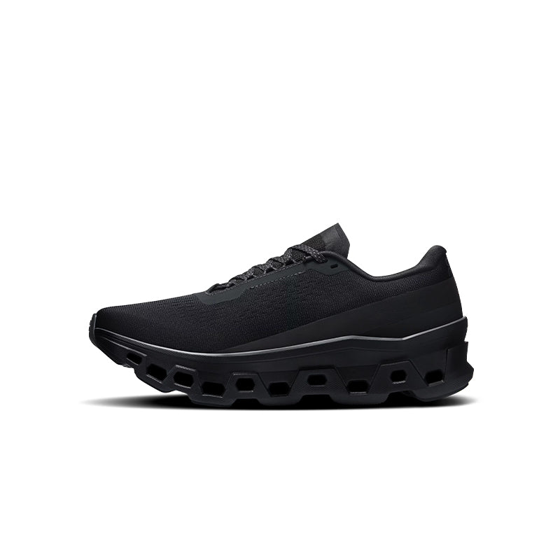 On Cloudmonster 3 All Black – Running Shoes
