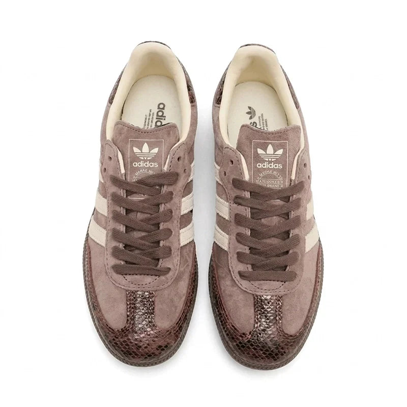 Adidas Samba OG Snake Print Earth Strata – Sneakers