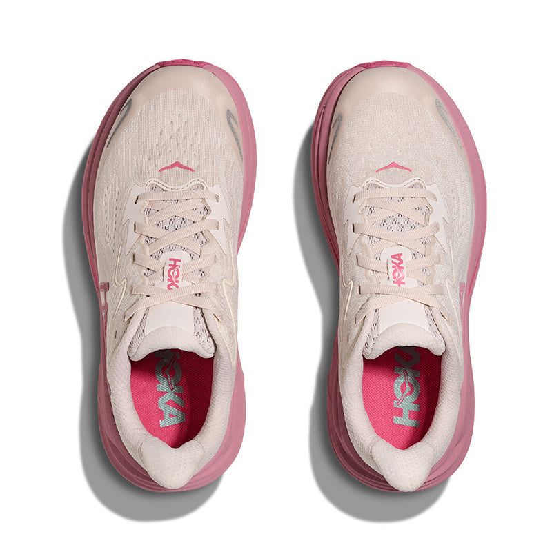 Hoka Clifton 10 White Pink – Running Shoes