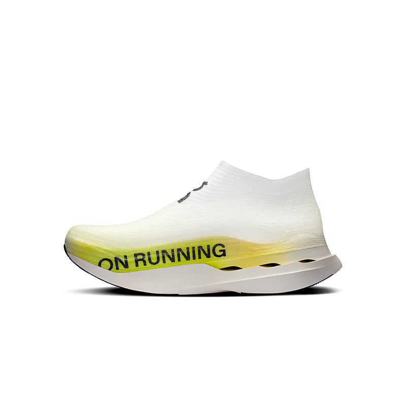 On Cloudboom Strike LS White Lime – Running Shoes