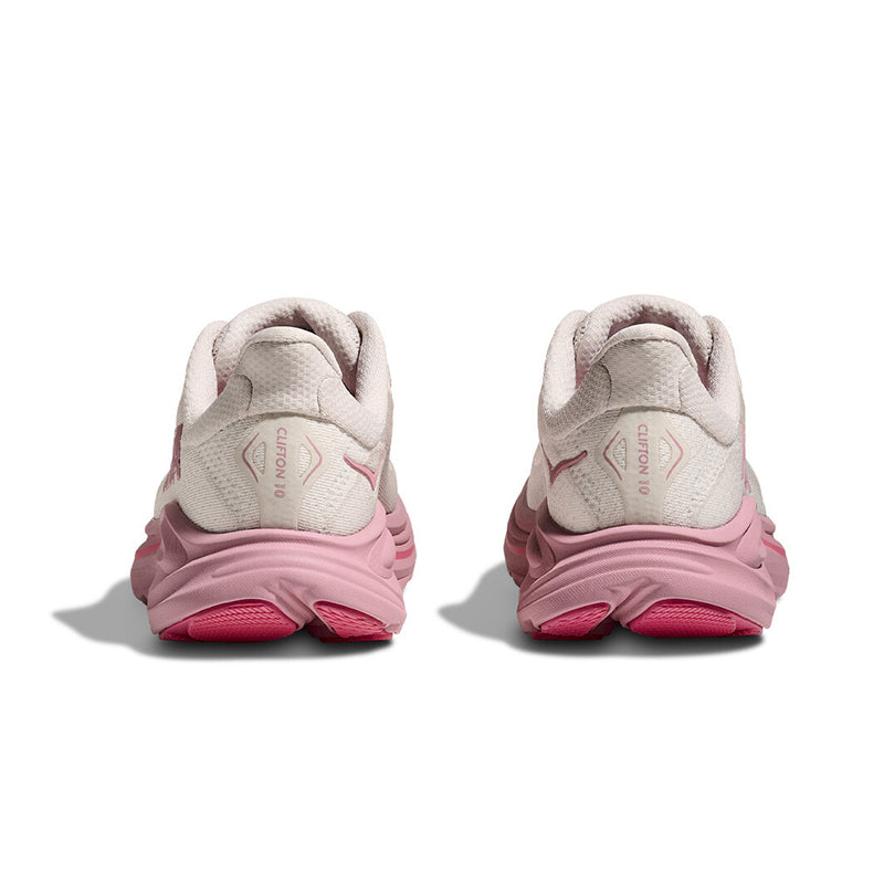 Hoka Clifton 10 White Pink – Running Shoes