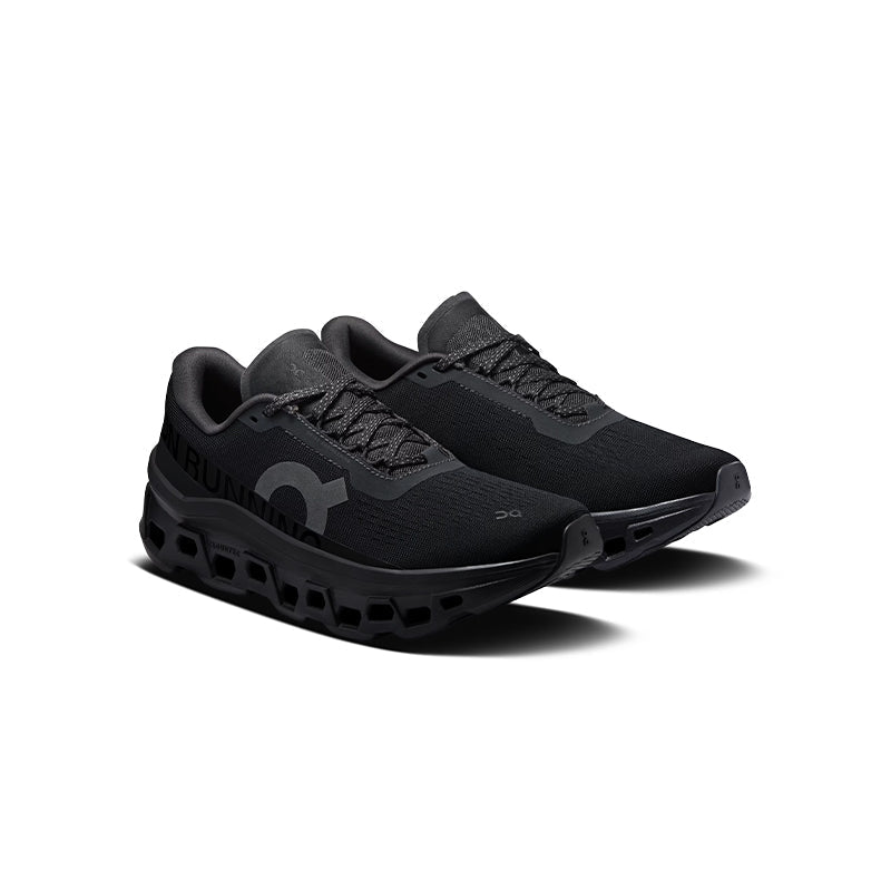 On Cloudmonster 3 All Black – Running Shoes