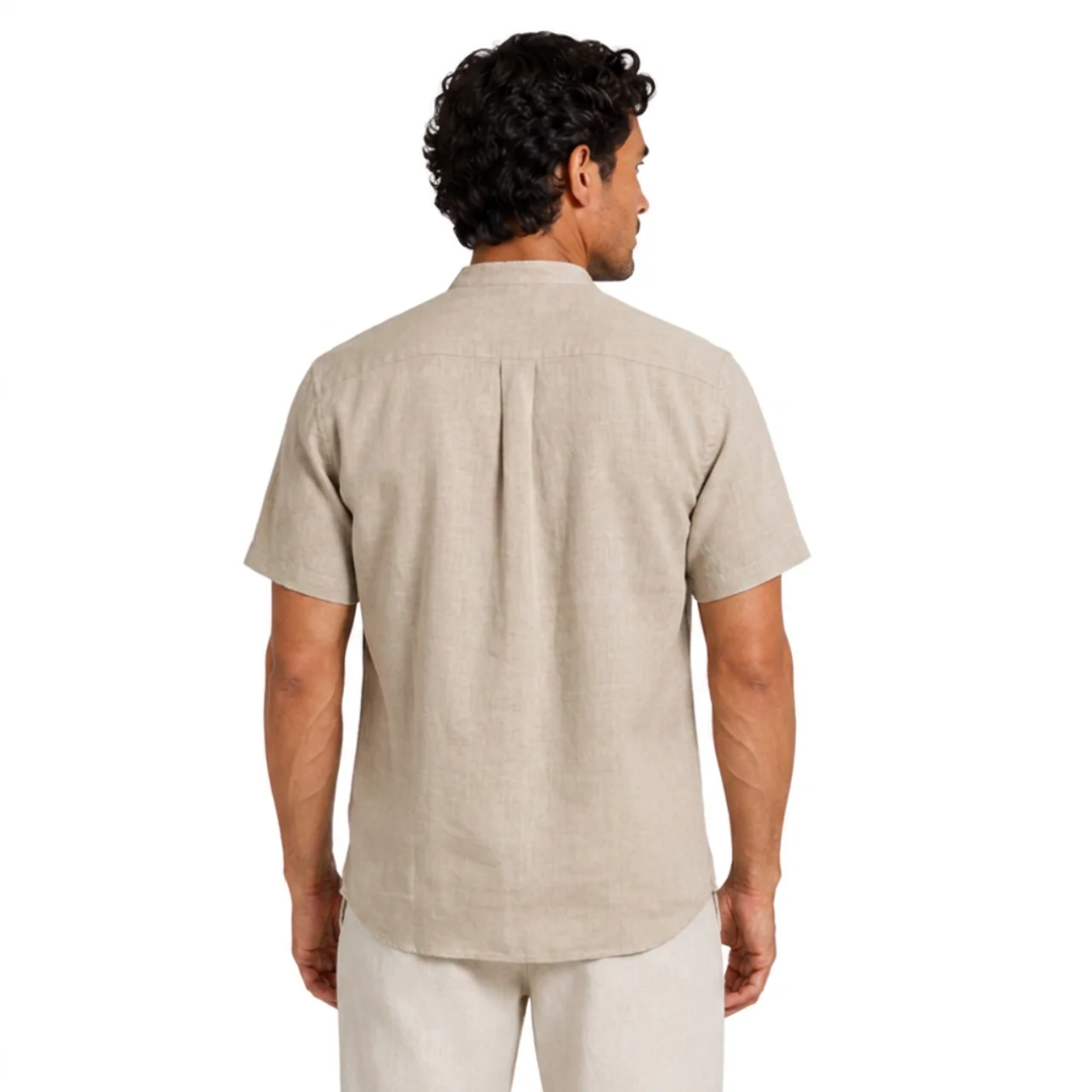 Buy 1 get 1 FREE | Linen Polo Shirt