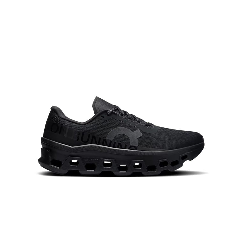 On Cloudmonster 3 All Black – Running Shoes