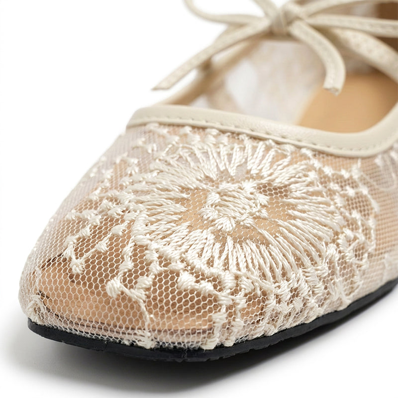 Lace Ballet Flats – Ballet Flats