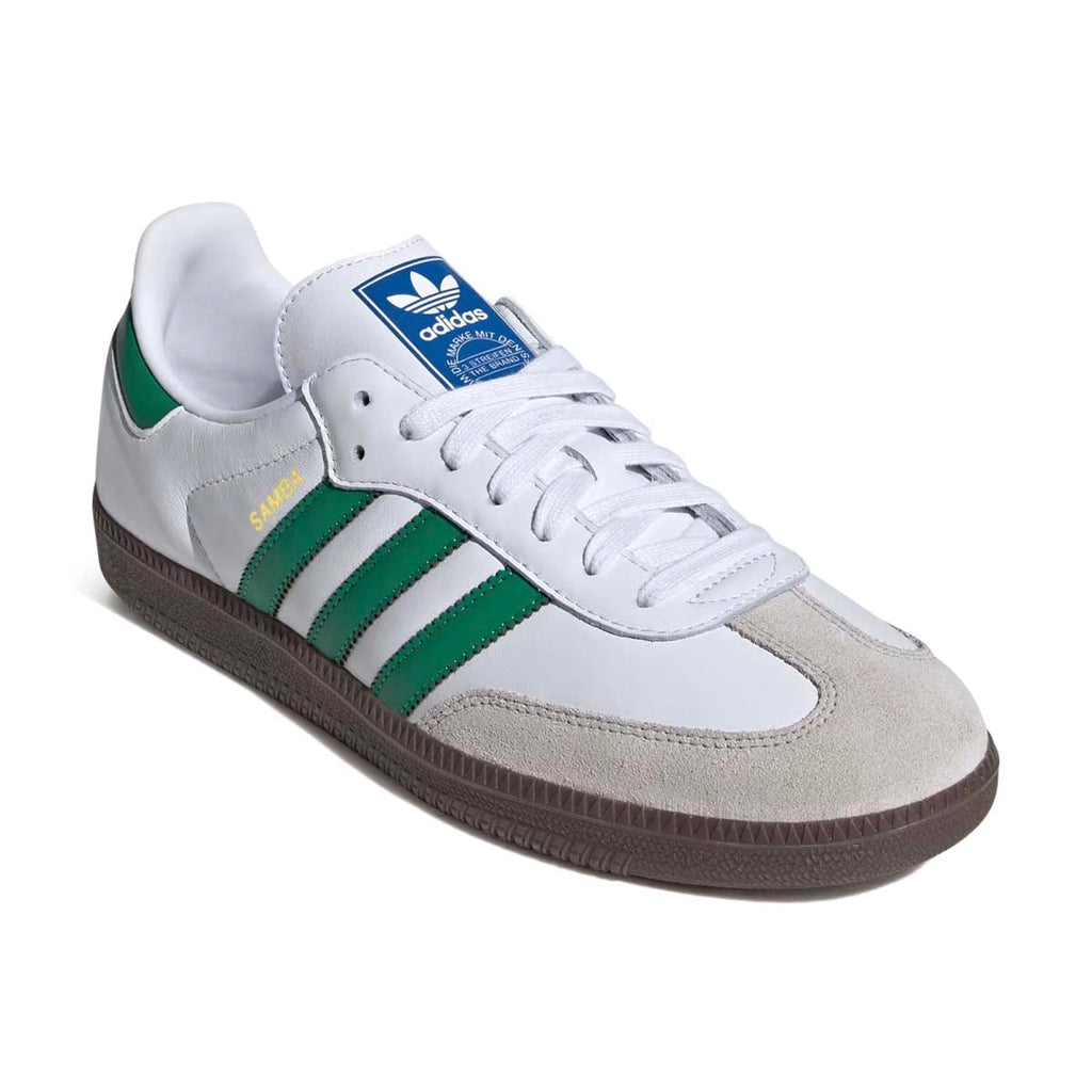 Adidas Samba OG White and Green – Sneakers