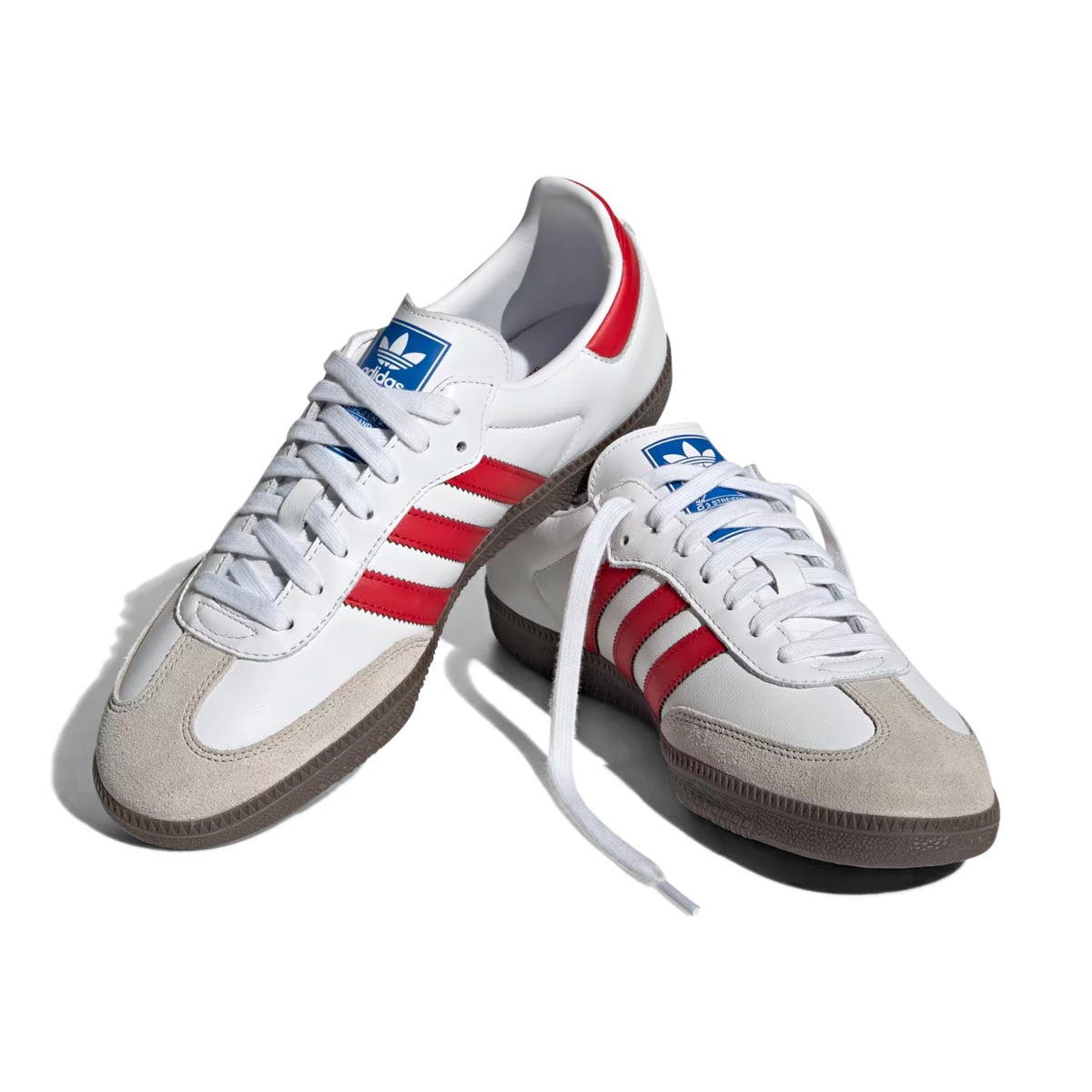Adidas Samba OG White Better Scarlet – Sneakers
