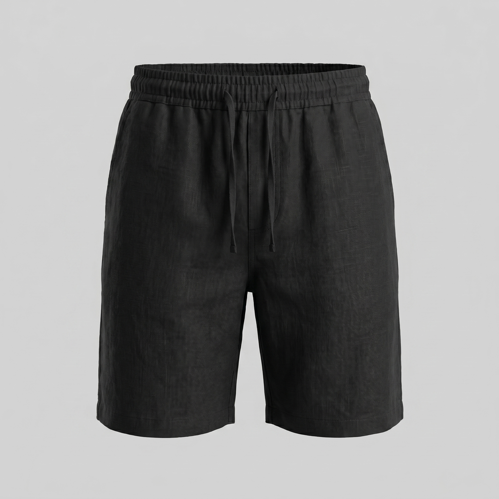 Men's Linen Drawstring Shorts