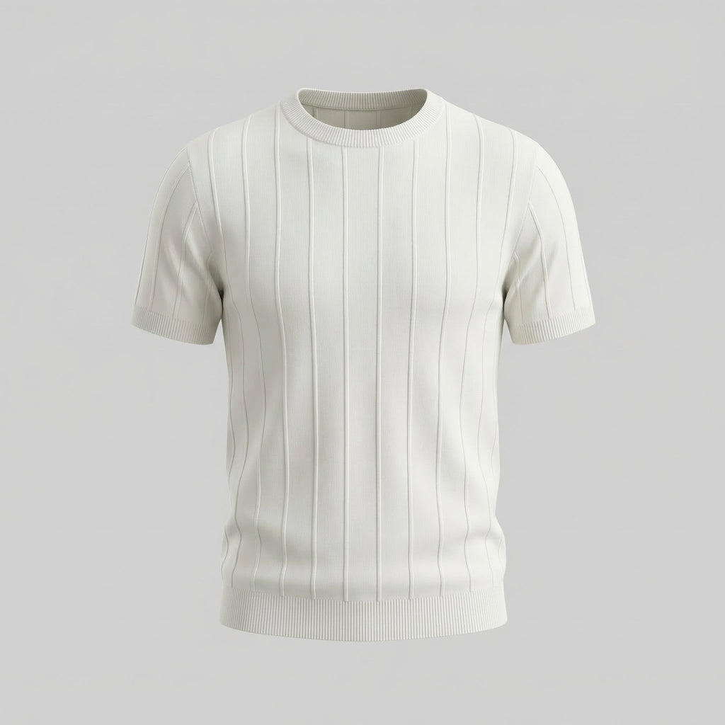 Men's Rib Knit T-Shirt