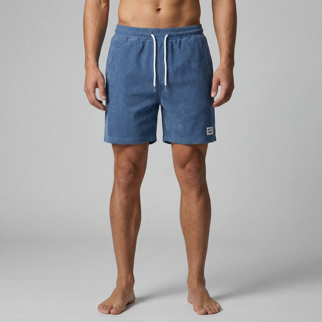 Men's Striped Swim Shorts