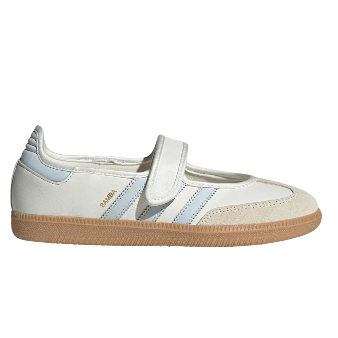 Adidas Samba Jane White Gum Halo Blue – Sneakers