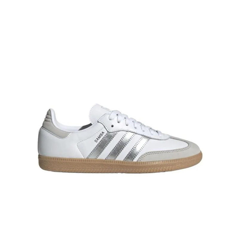 Adidas Samba OG White Silver Metallic Grey – Sneakers